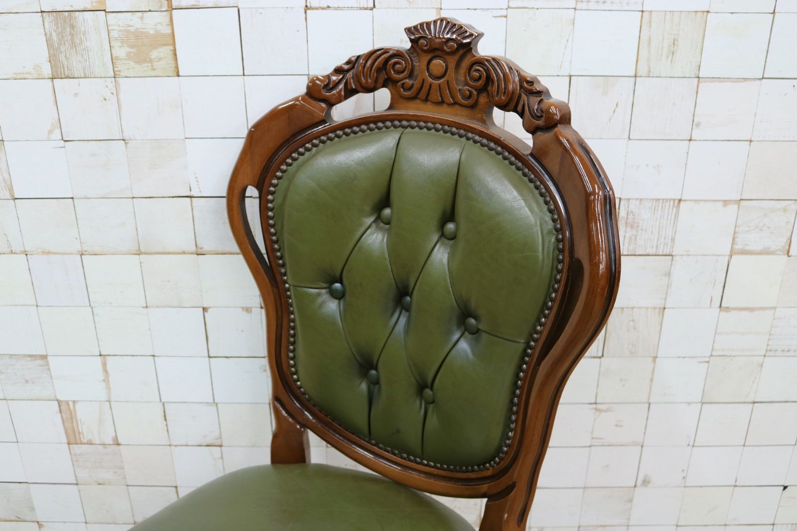 GMIK882A○イタリア ダイニングチェア 食卓椅子 アームレスチェア