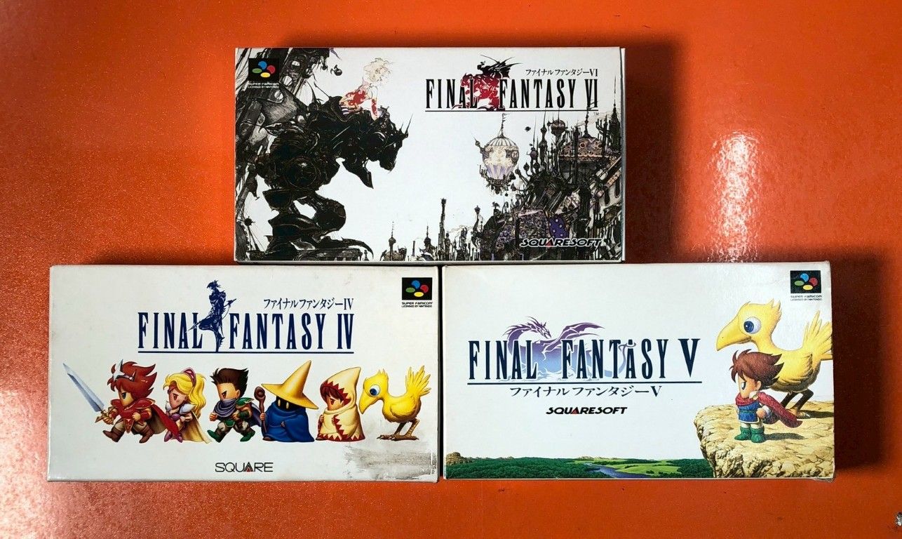 □SQUARE スクエア ファイナルファンタジーV ファイナルファンタジーIV