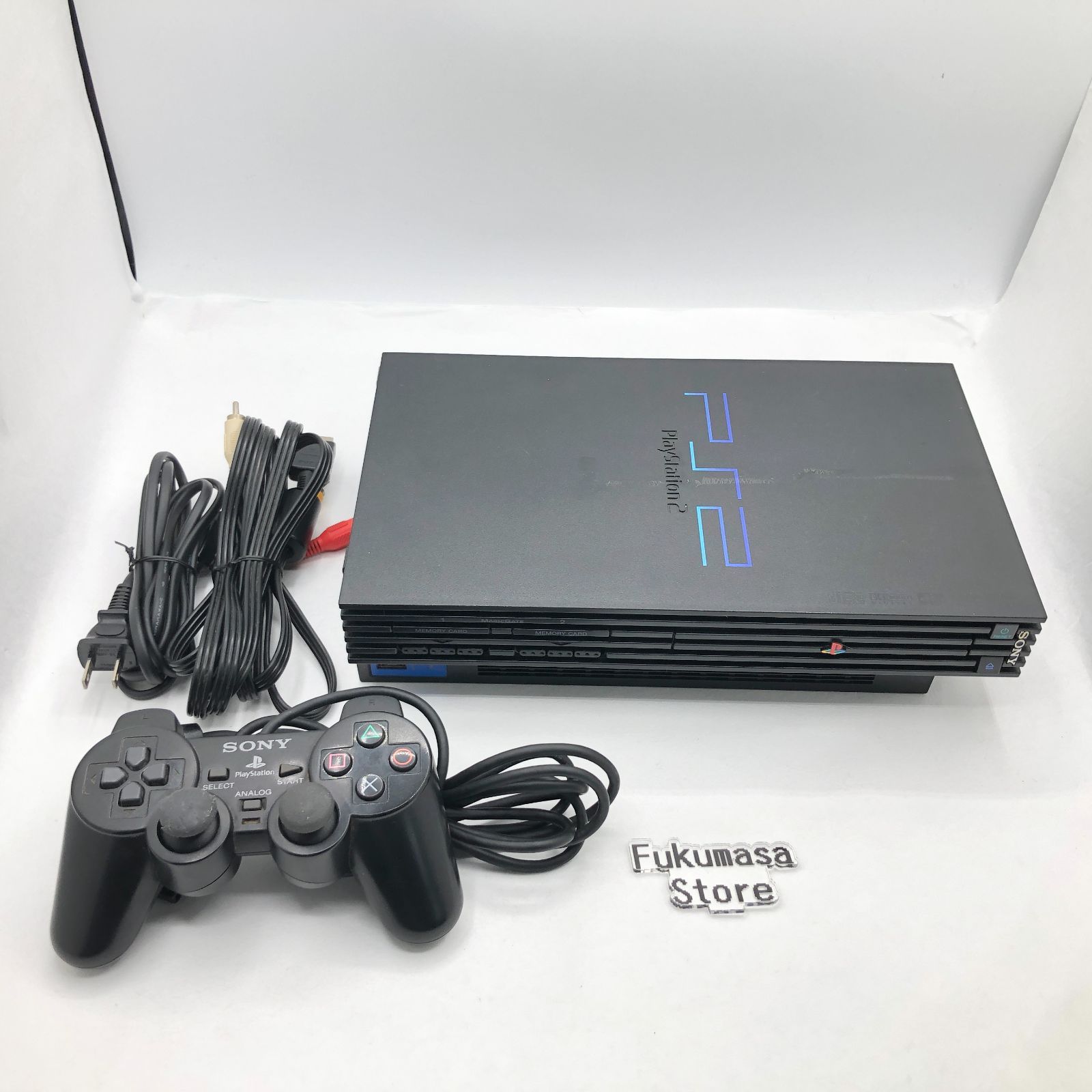 動作確認済み】プレステ2 PS2 SCPH-30000 本体 コントローラー