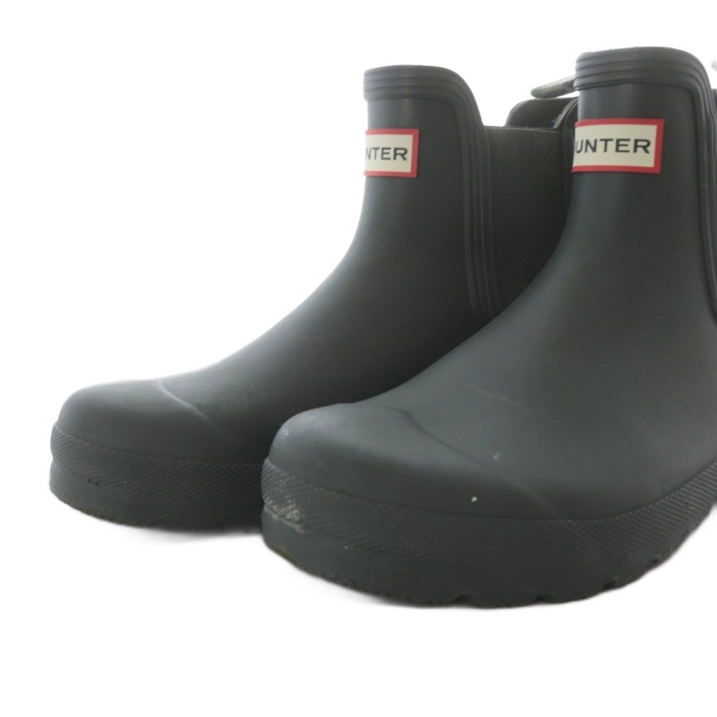 ハンター HUNTER レインブーツ サイドゴアブーツ ショート ラバーUS7
