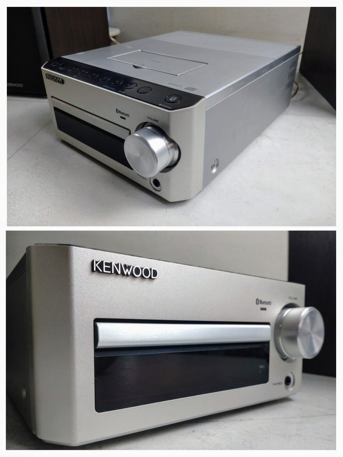 13276-01☆KENWOOD ケンウッド Bluetoothレシーバー搭載 ミニコンポ