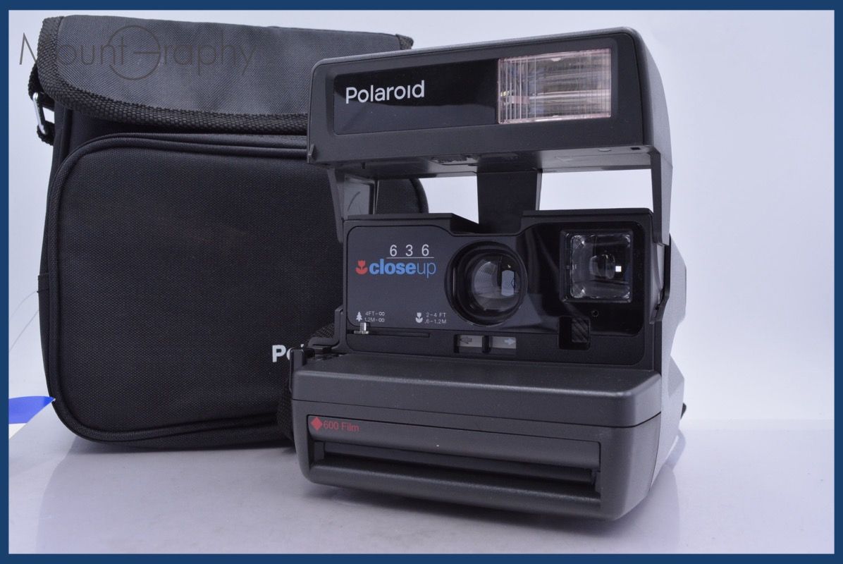 動作保証】 ポラロイド POLAROID 636 closeup ソフトケース付属 同梱