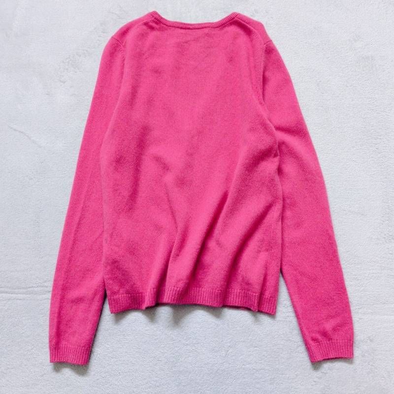 オールド ユニクロ UNIQLO カシミヤ100% カーディガン ピンク M ニット