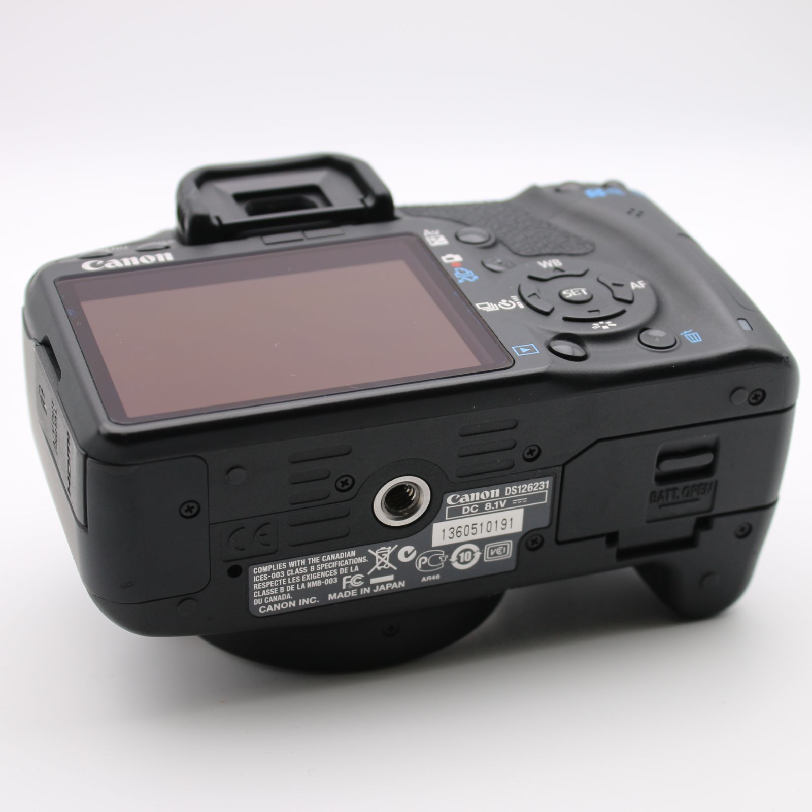 極上品】 Canon Kiss X3 レンズキット EF-S 18-55mm F3.5-5.6 IS