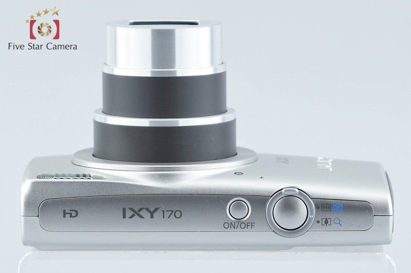 中古】Canon キヤノン IXY 170 シルバー コンパクトデジタルカメラ