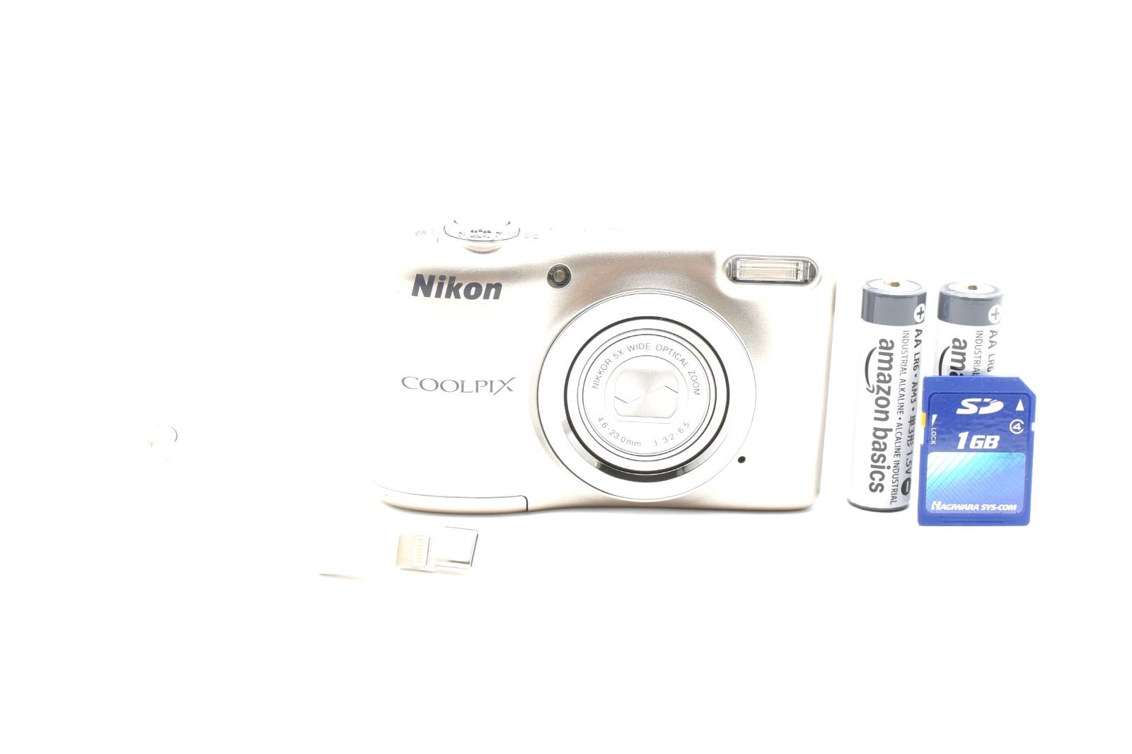 美品】ニコン Nkon COOLPIX A10シルバー SDカード付き - メルカリ