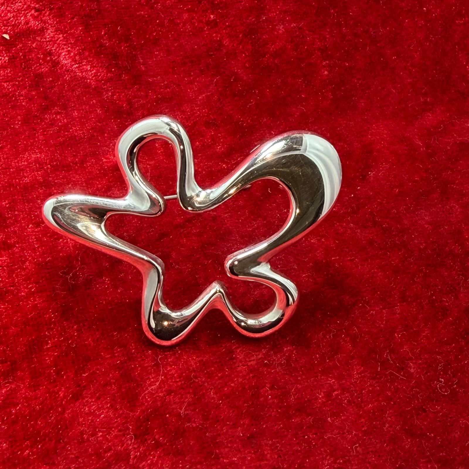 美品 ブローチ スプラッシュ ♯321 ジョージジェンセン/GEORG JENSEN