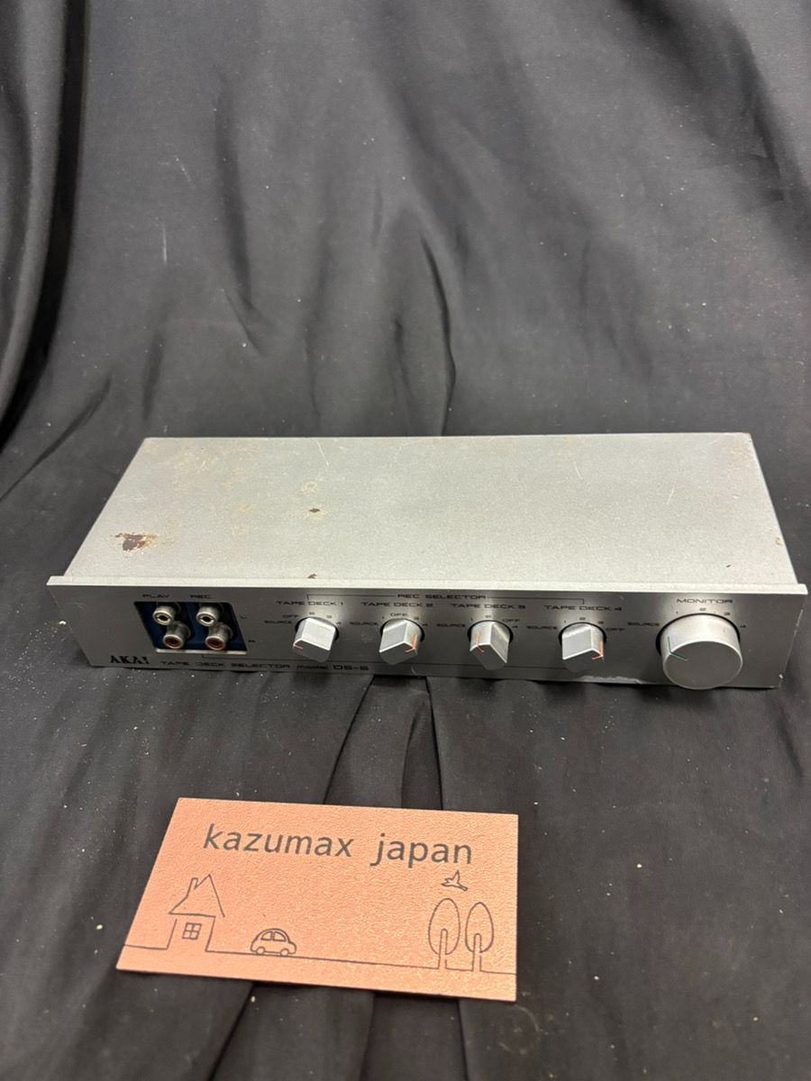 AKAI DS-5 Tape Deck Selector 動作品 本体のみ テープデッキ