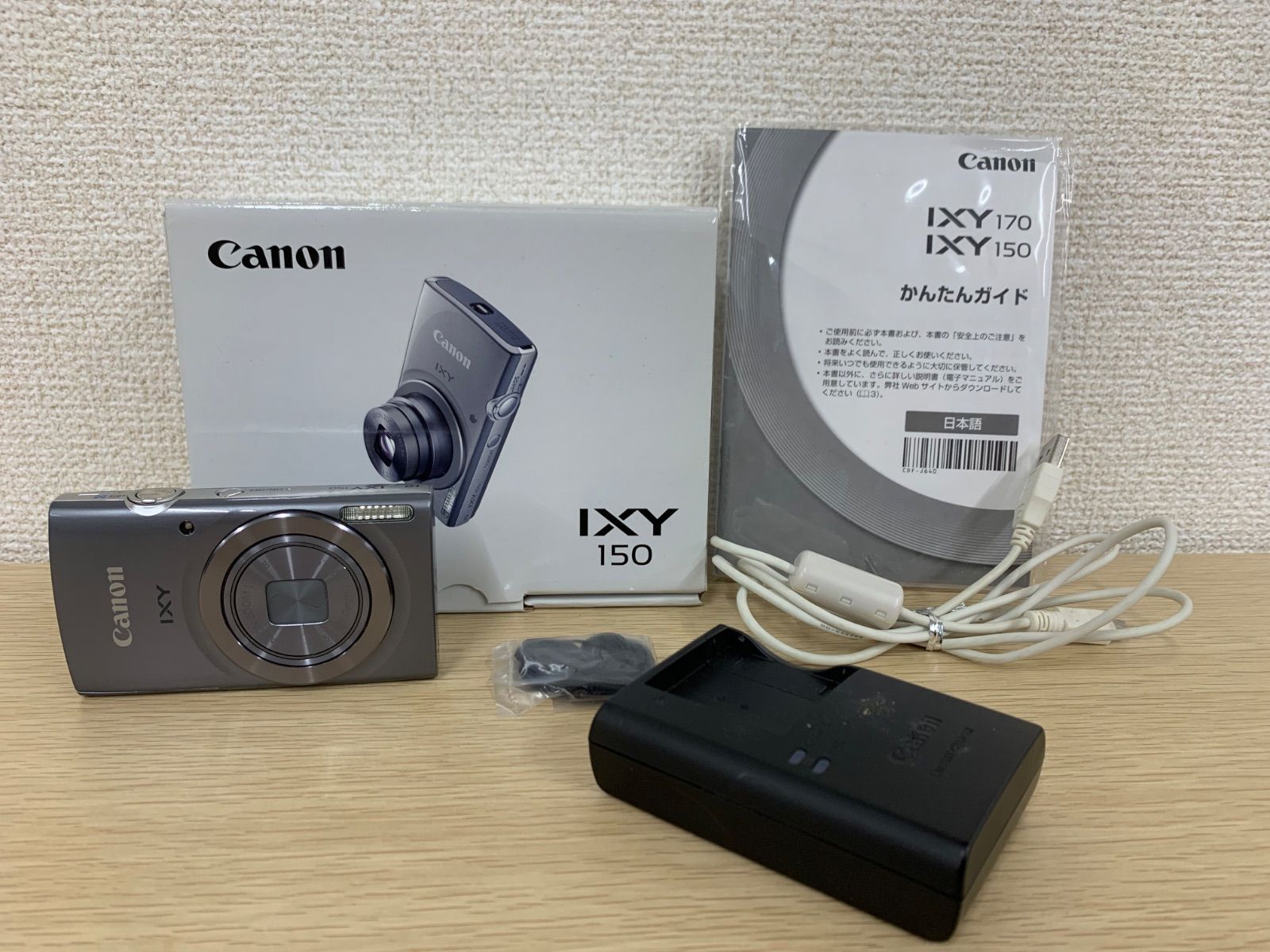 3 【通電動作確認済み】 キヤノン Canon IXY 150 コンパクトデジタル