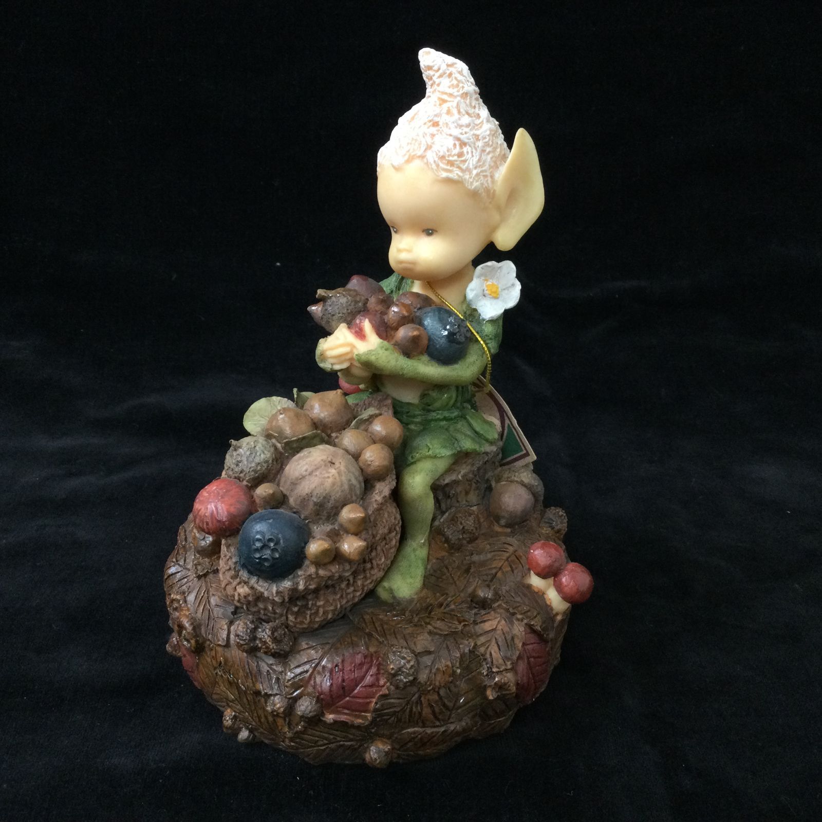 希少】与勇輝 妖精 人形 陶器 ニングル チュチュ 徹子の部屋 希少】与