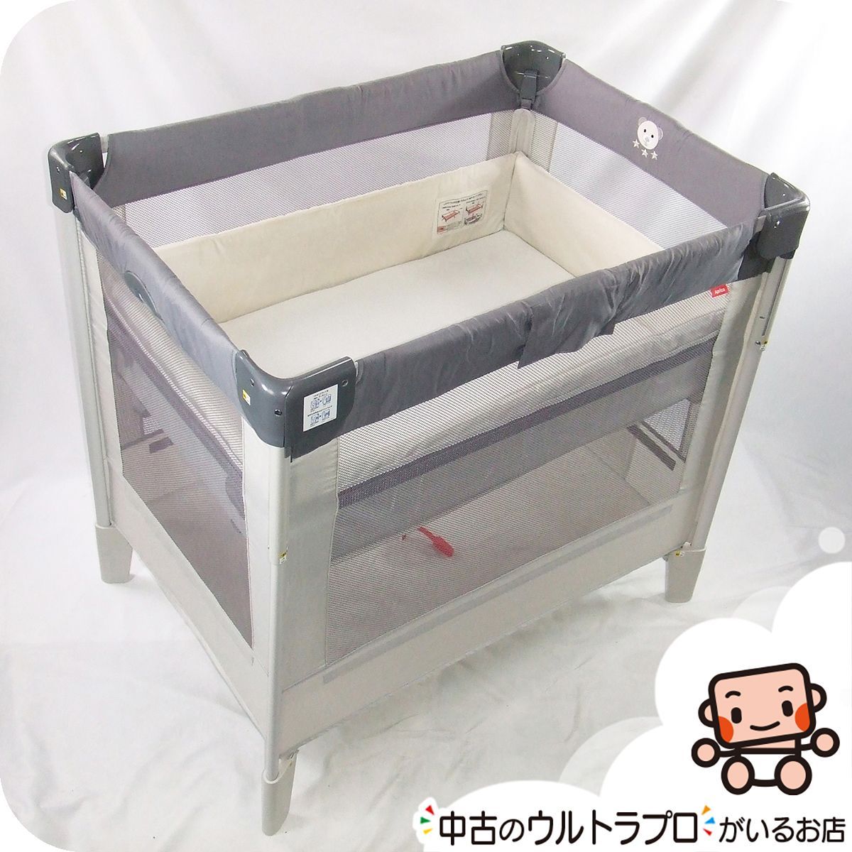 ココネルエアーAB ベッド グレーベア COCONEL Aprica アップリカ