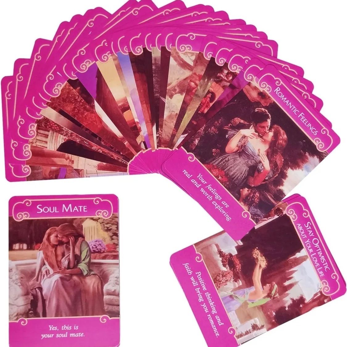 ロマンスエンジェル オラクルカード 日本語解説書付き - メルカリ