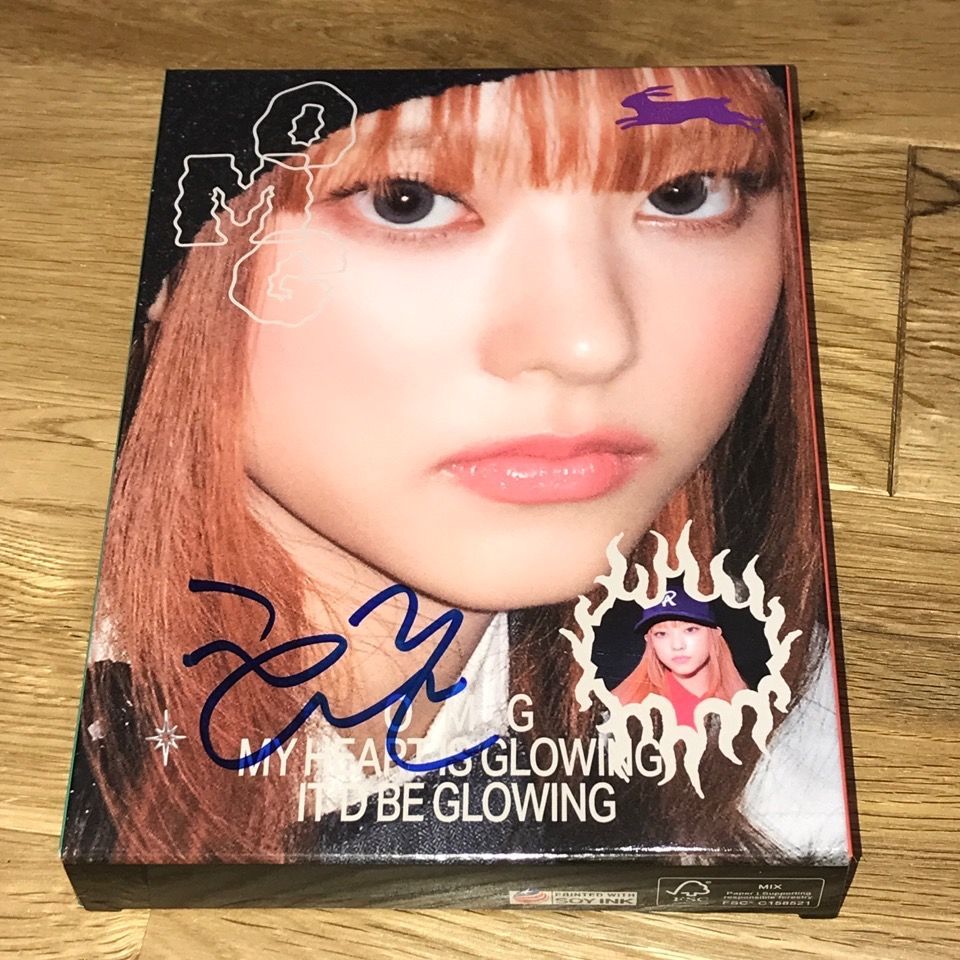 NewJeans ヘリン 直筆サイン OMG ヘリン ver. - メルカリ