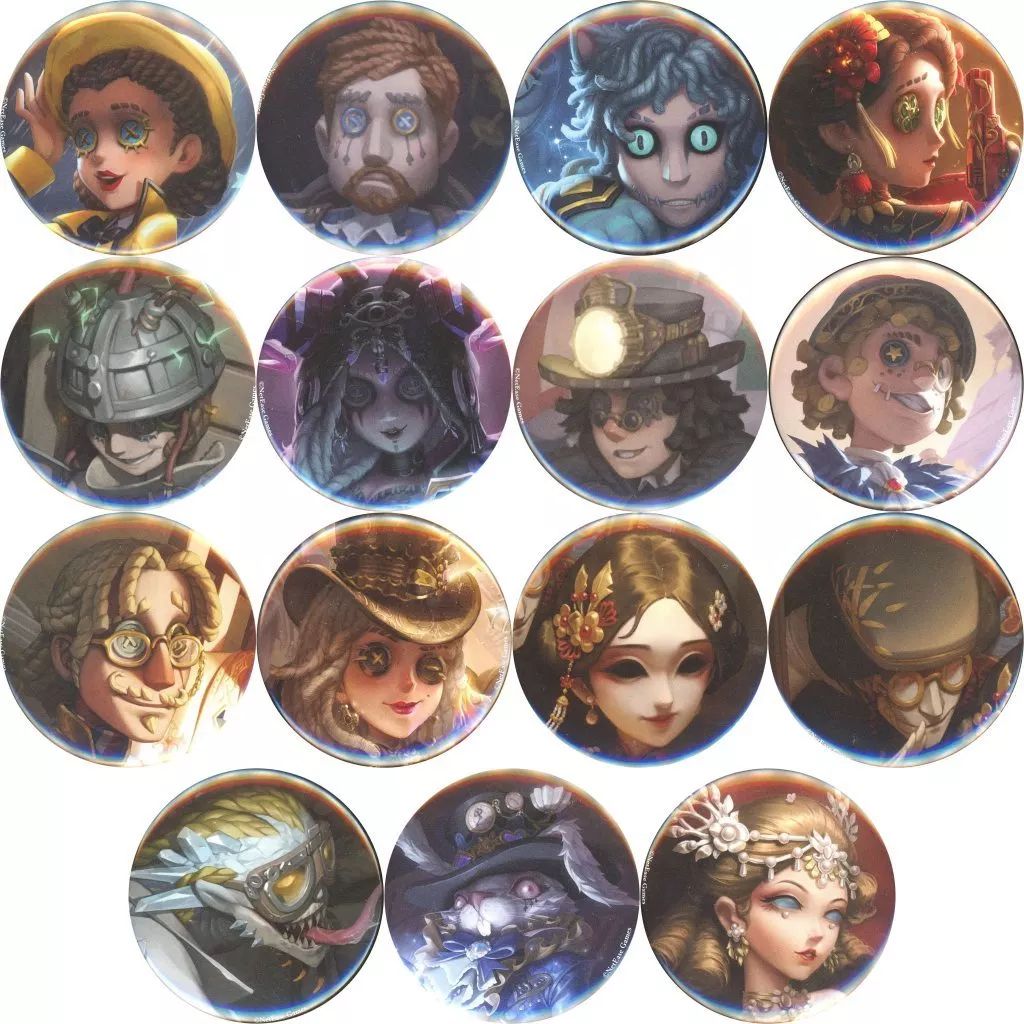 中古】バッジ・ビンズ 全15種セット 「Identity V 第五人格 ＜RE