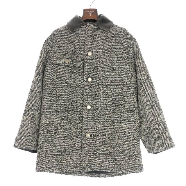 プラダ PRADA 24AW Wool blend jacket ウールブレンドジャケット