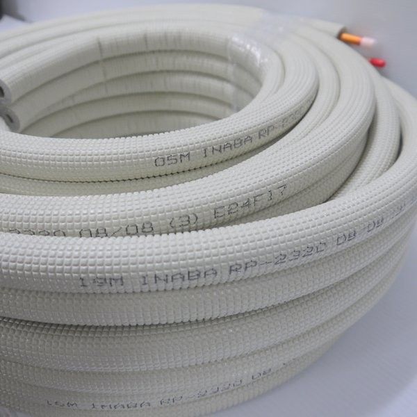 ペアコイル20m 2分3分 新品】因幡 冷媒管 2分3分 購入 ペアコイル