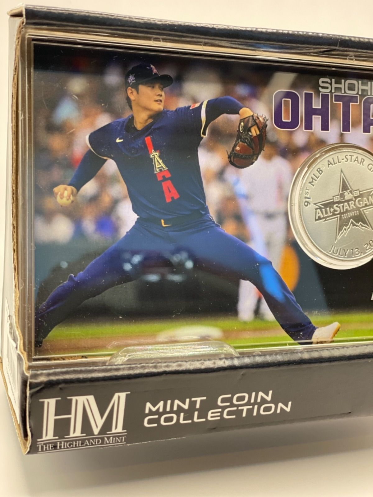 大谷翔平選手がMLBオールスターゲーム2021に二刀流で初出場記念コイン 購入