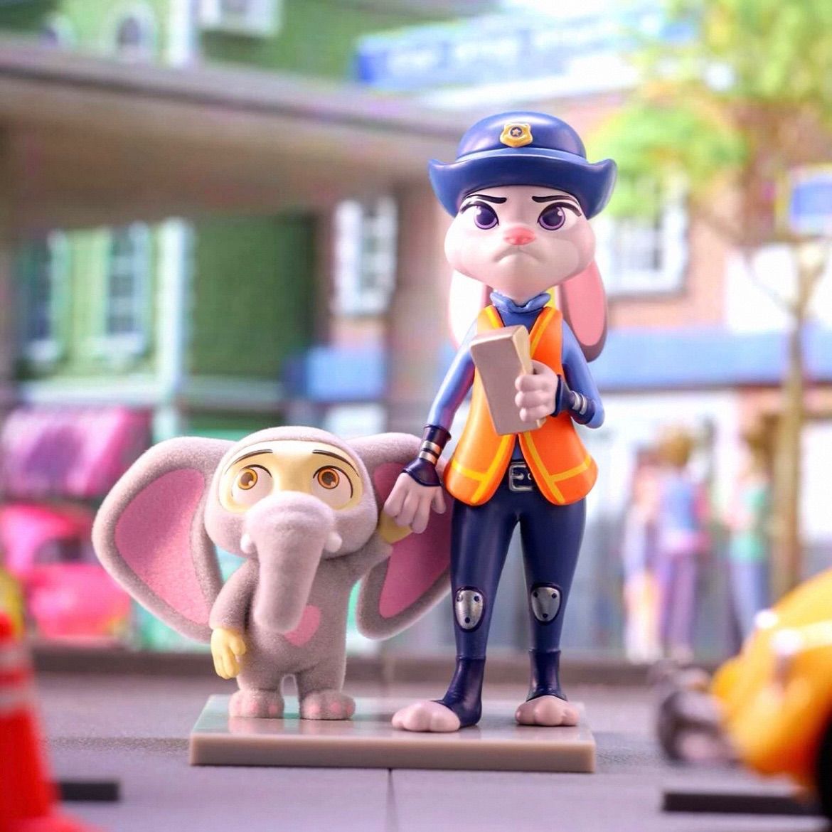 ニック・ワイルドとジュディ・ホップス フィギュア ズートピア一番くじ