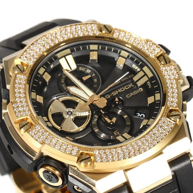 G-SHOCK G-Steel GST B100 ゴールド カスタム カバー ベゼル 着せ替え