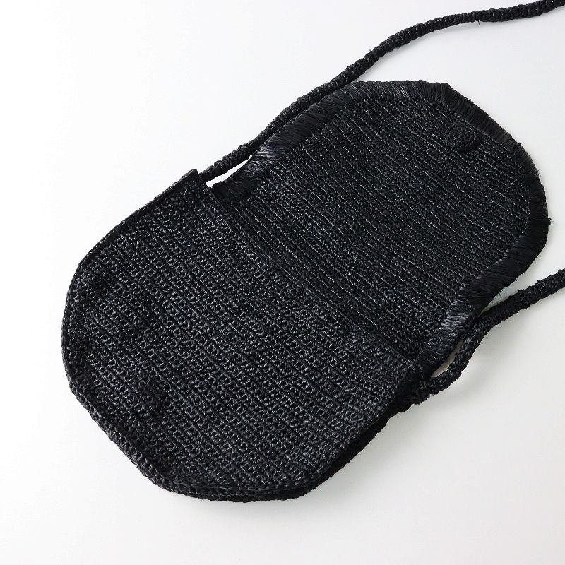 ヘレンカミンスキー HELEN KAMINSKI ラフィア フラップ ショルダー