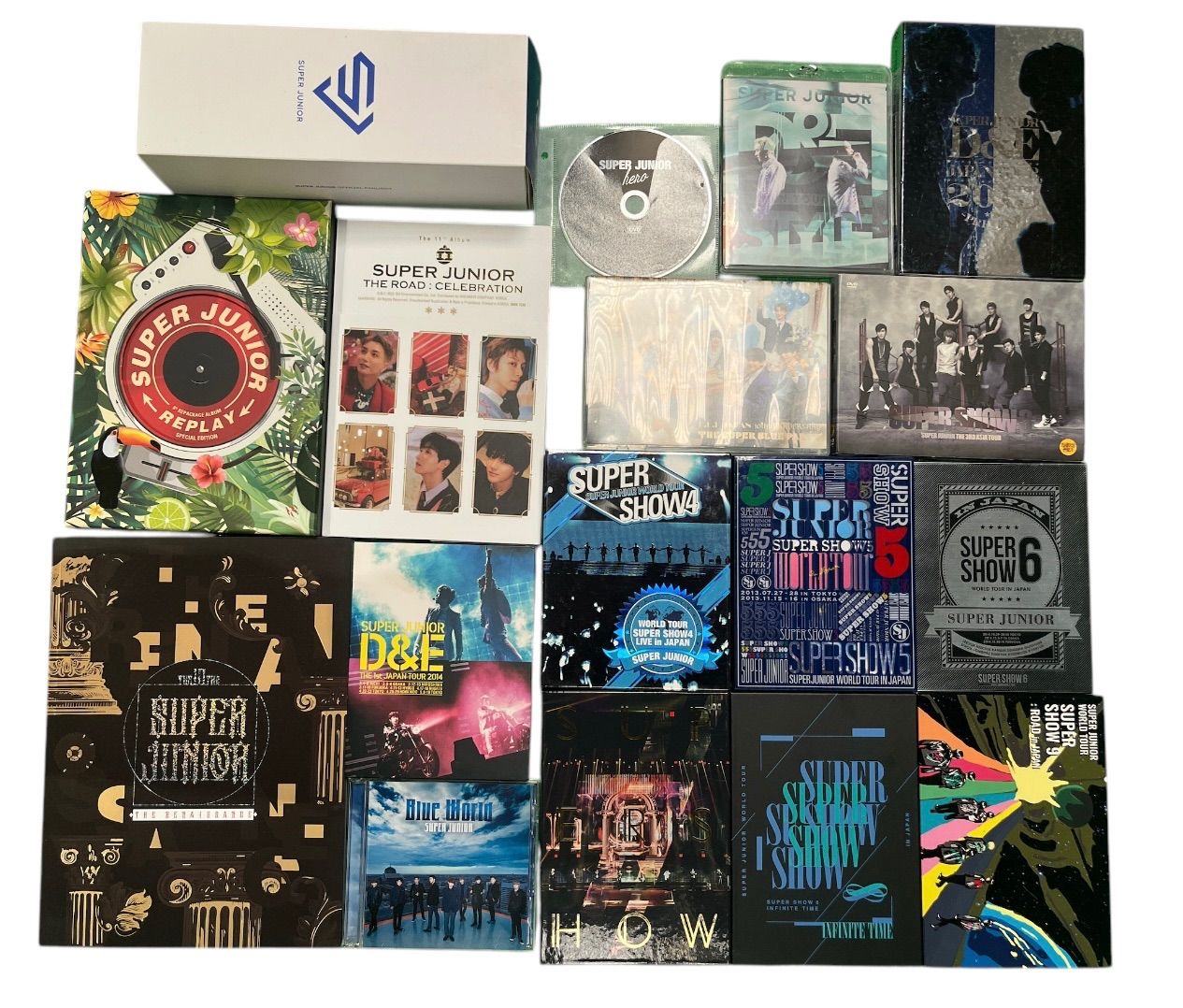 SUPER JUNIOR】CD、DVD、Blu-ray、他、まとめ売り - メルカリ