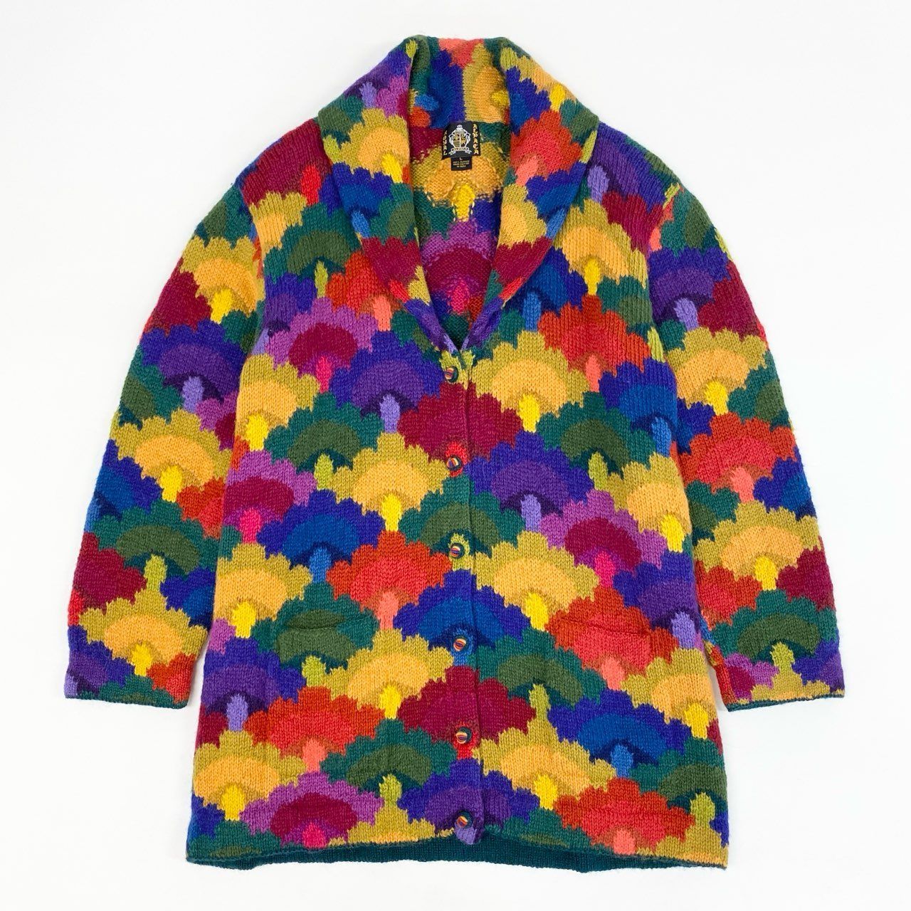 39d28 ROYAL ALPACA ロイヤルアルパカ ハンドニット ニット