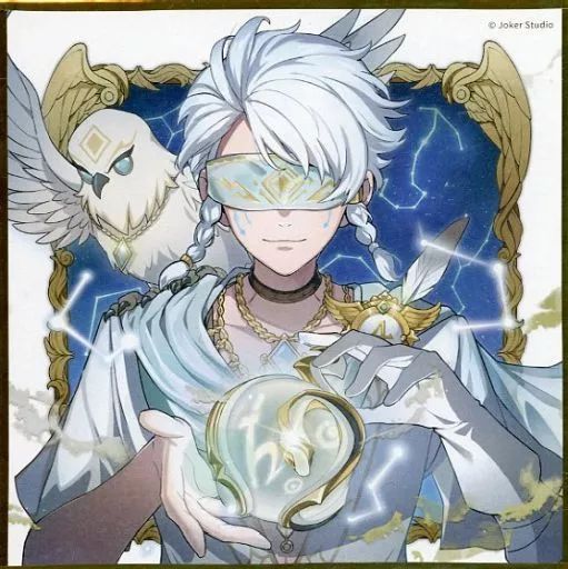 中古】紙製品 [単品] 占い師(ホワイト) 色紙 「IdentityV 第五人格