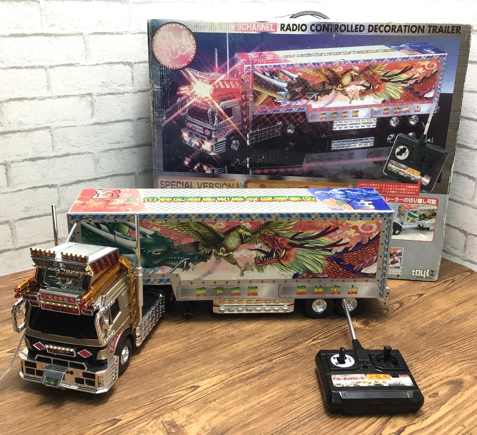 5314 【ジャンク】トイコー TOYCO デコトラ 竜鳳丸 ラジコン