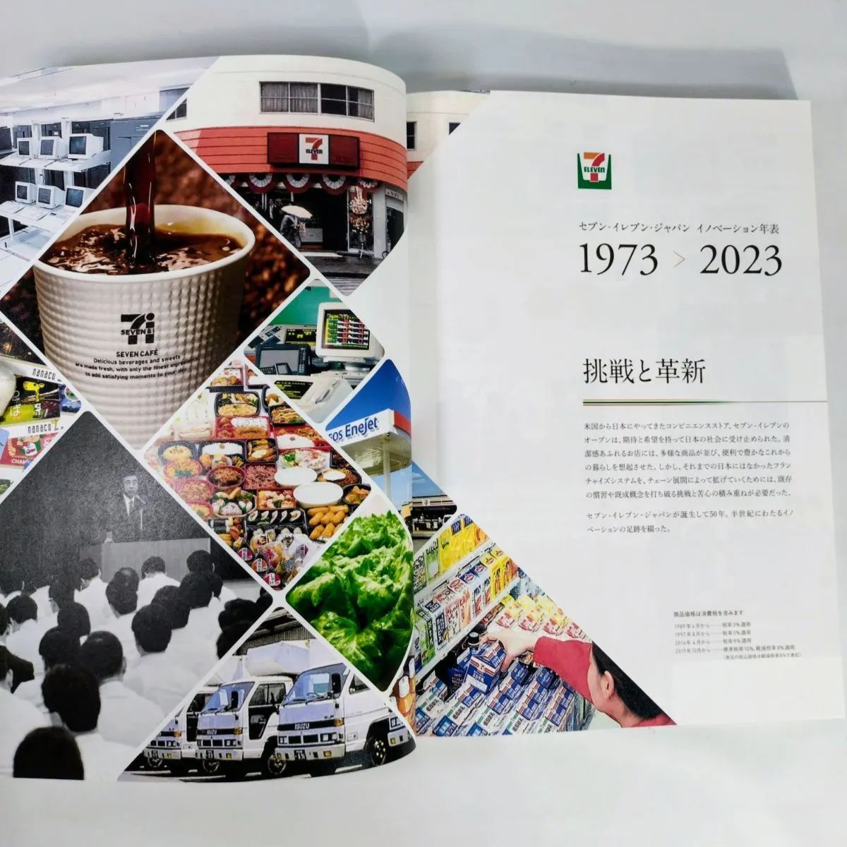 ♥【未使用品】セブンイレブン 50年の歩み 50周年記念誌 社史 非売品