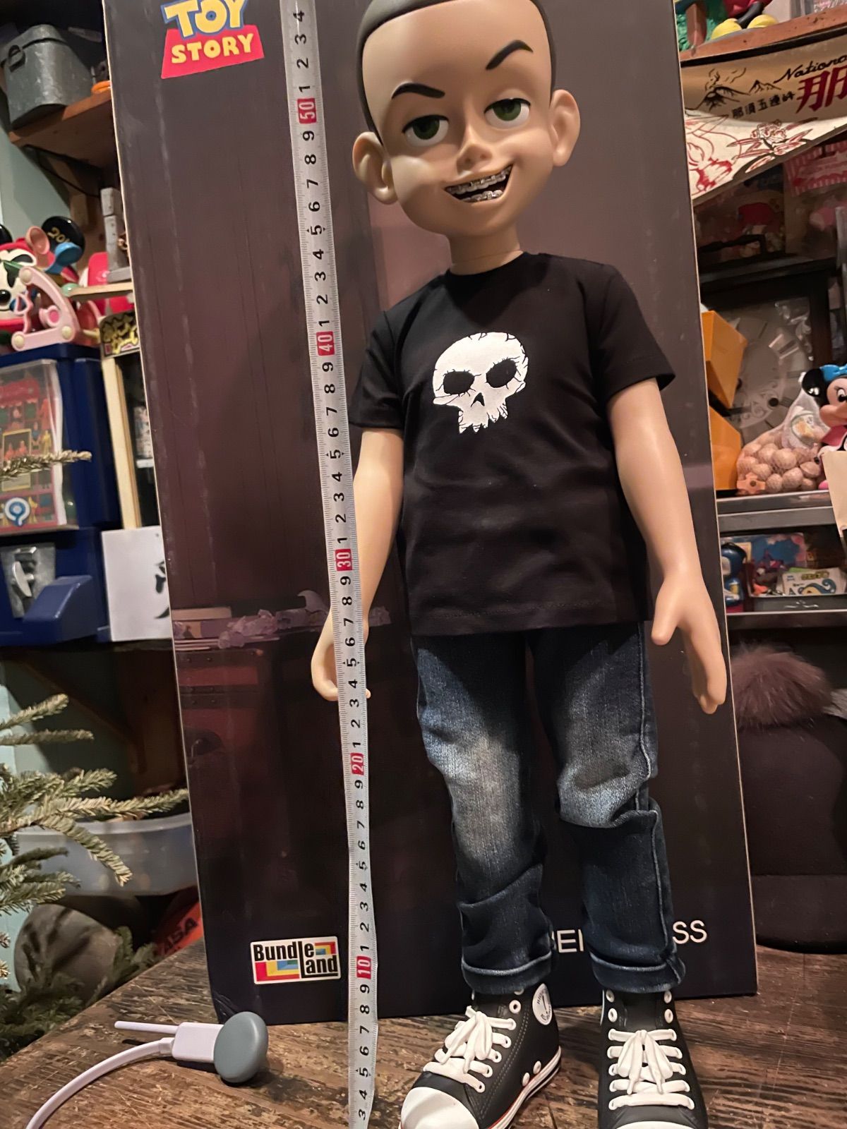 HEROCROSS 限定版 トイ・ストーリー シドフィギュア60cm - メルカリ