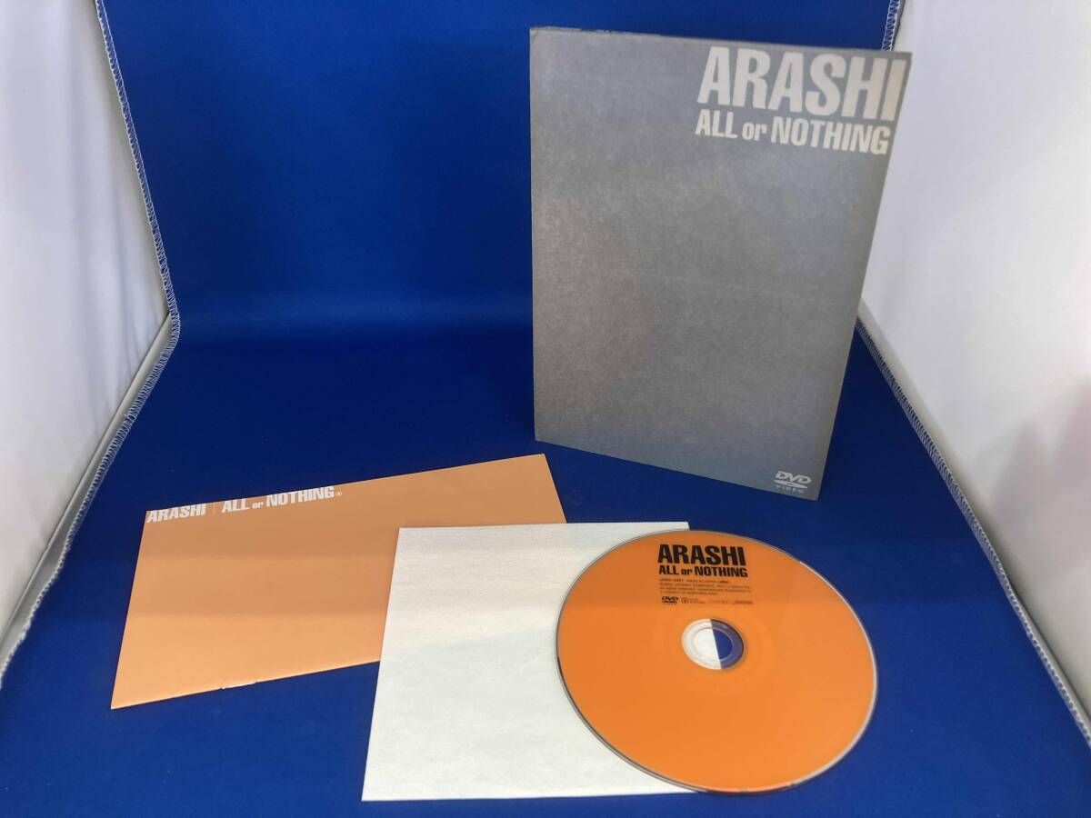 嵐/ALL or NOTHING Amazon.co.jp: ALL or NOTHING [DVD] 嵐 (出演