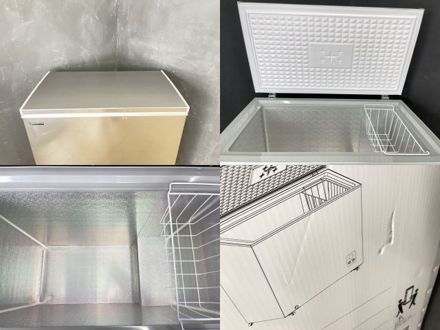 ノンフロン冷凍庫 【展示品】デバイスタイル 家庭用 CDF-200D-S 2024年