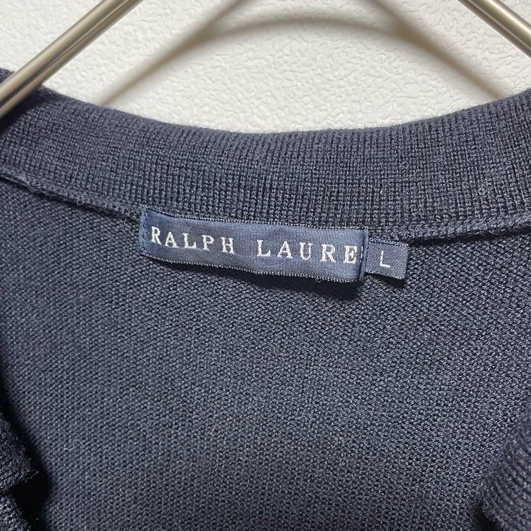 RALPH LAUREN ラルフローレン ニット ワンピース 馬 ホース 刺繍
