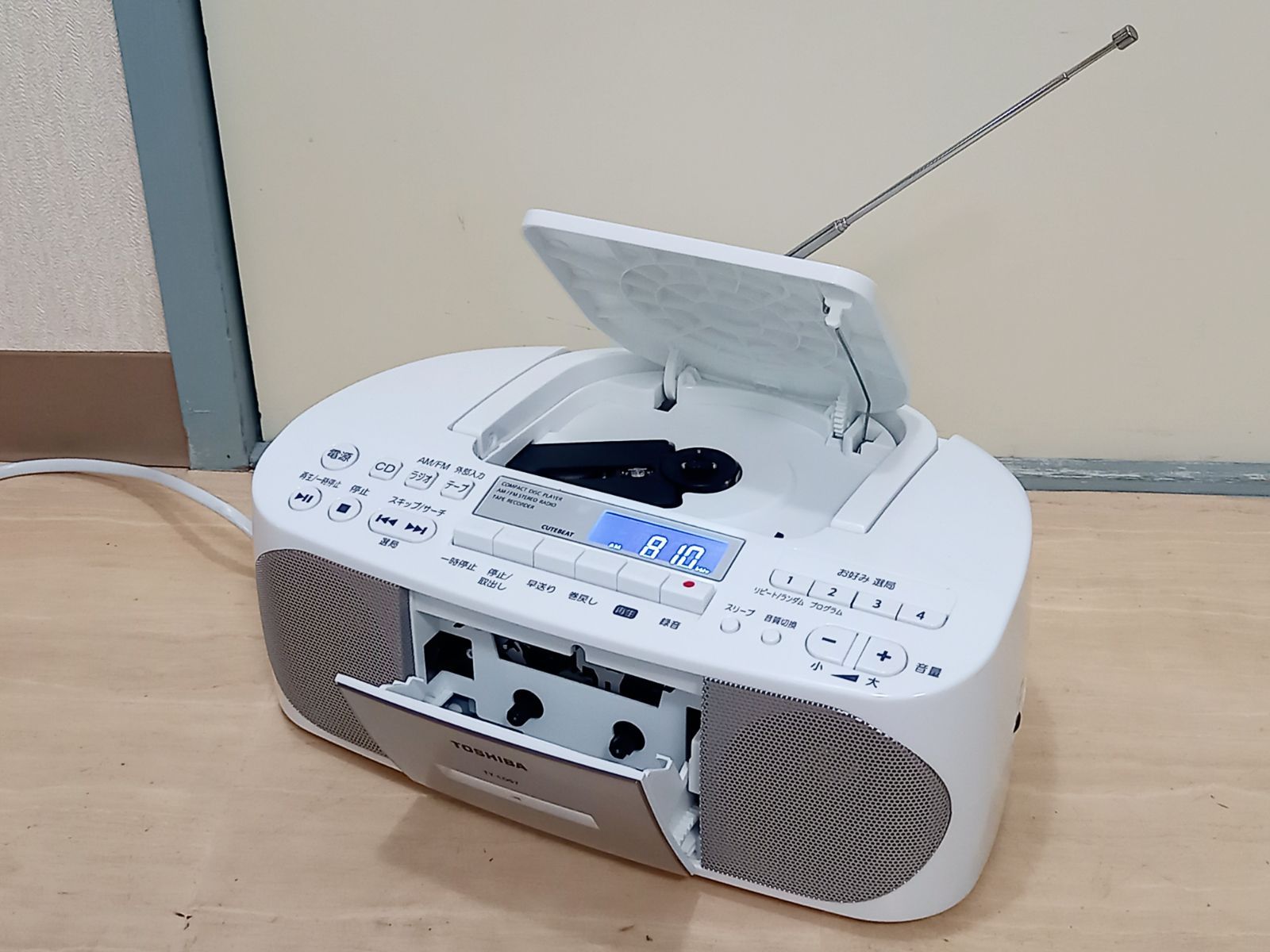 TOSHIBA 東芝 CDラジカセ TY-CDS7 - メルカリ