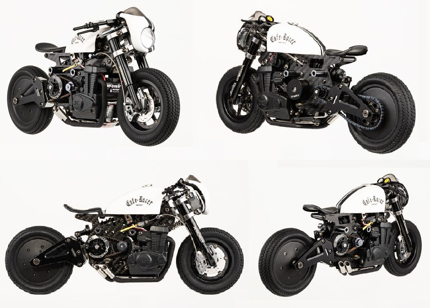 XRider Cafe Racer KIT Version 1/8Scale - メルカリ