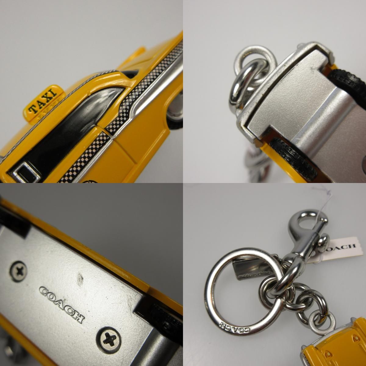 姫路東店】 中古 COACH | コーチ キーホルダー スモールタクシーバッグ