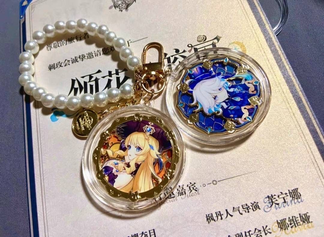 公式正規品 フリーナ ナヴィア コイン 原神 ユニバーサルスタジオ 北京