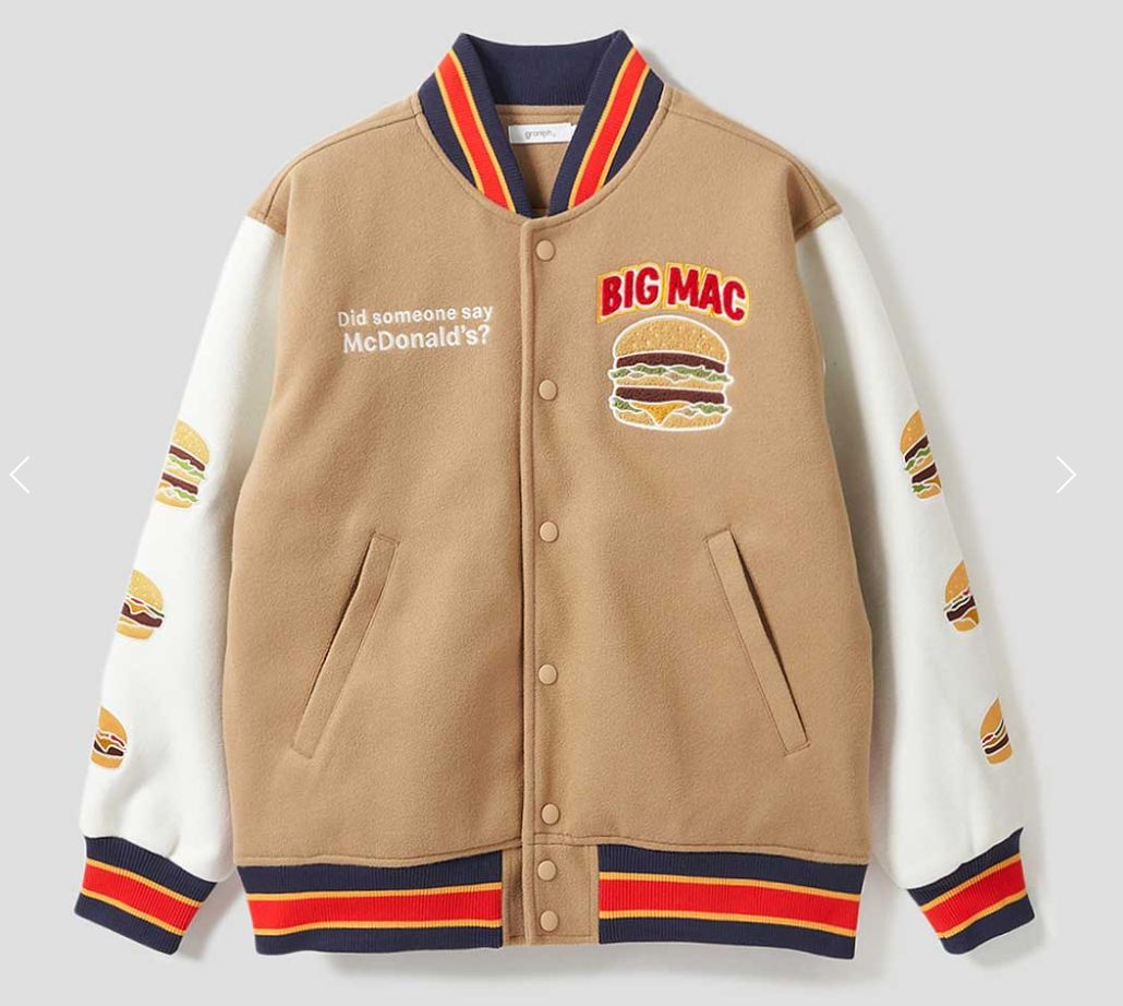 Graniph 【第4弾】ハンバーガーズ｜スタジアムジャンパー ユニ