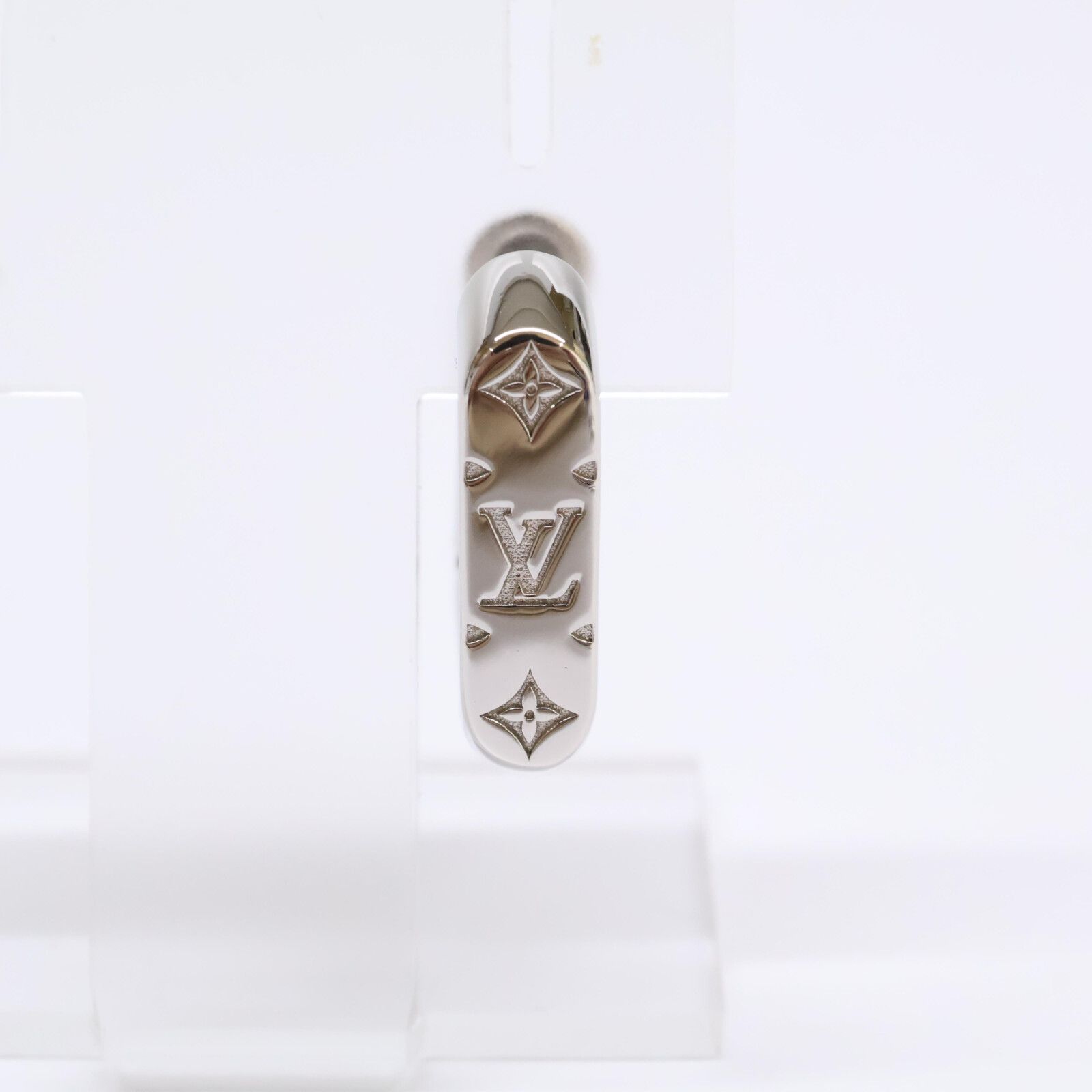 LOUIS VUITTON ルイヴィトン 25年製 M02227 フープピアス・モノグラム