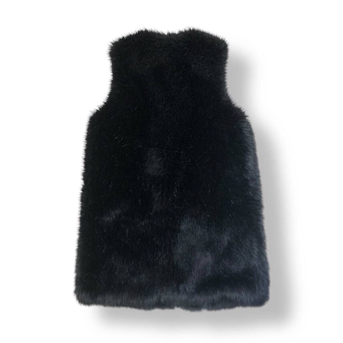 23AW BLACK COMME des GARCONS LONG FAUX FUR VEST ロングフォーファー
