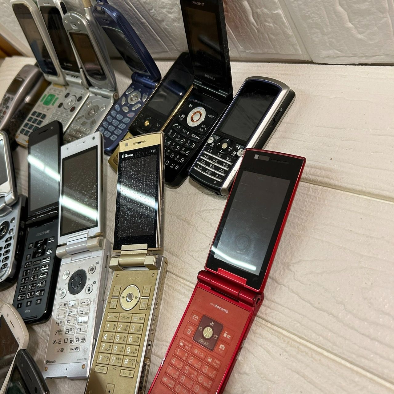 I【ジャンク】ガラケー 26台 まとめ売り ガラパゴス携帯 昭和 レトロ