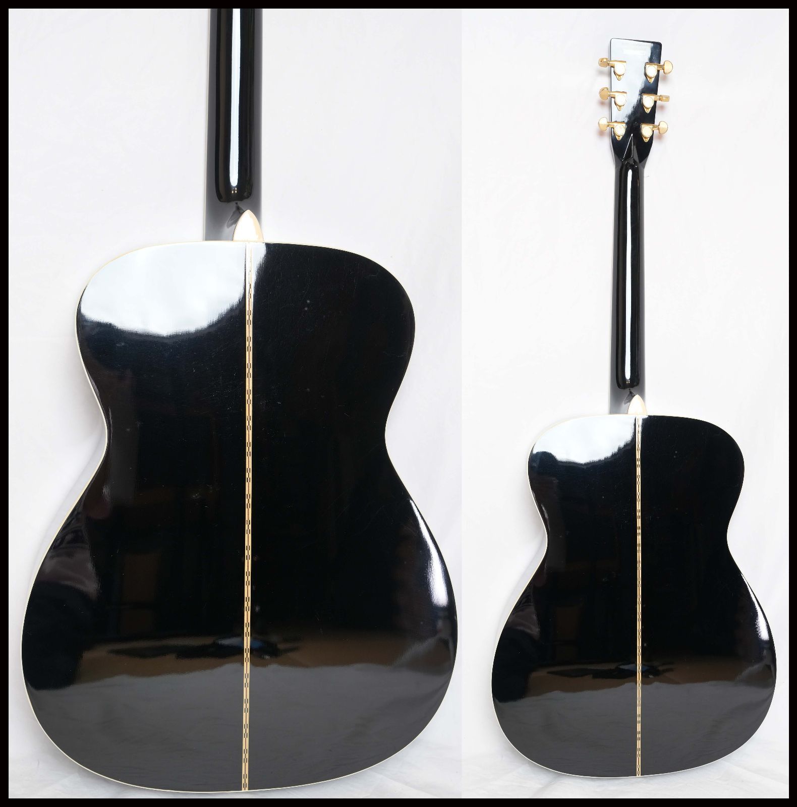 ☆Aria Dreadnought☆AF-60 BK トップ＆バック単板モデル 美品 アリア