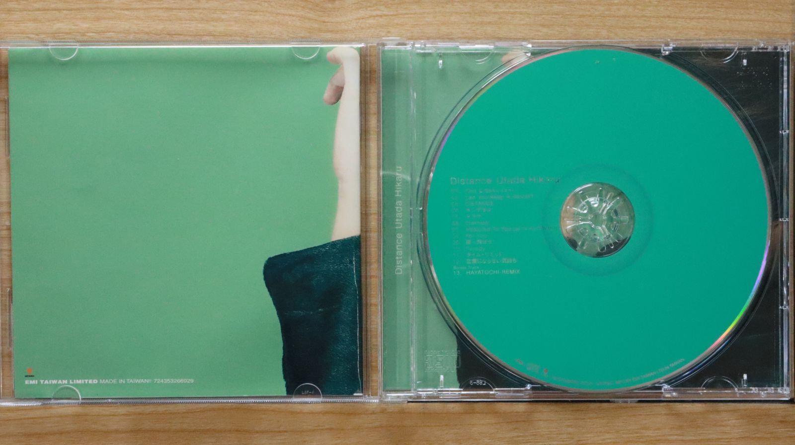 中古CD☆宇多田ヒカル/Hikaru Utada□ Distance （台湾盤