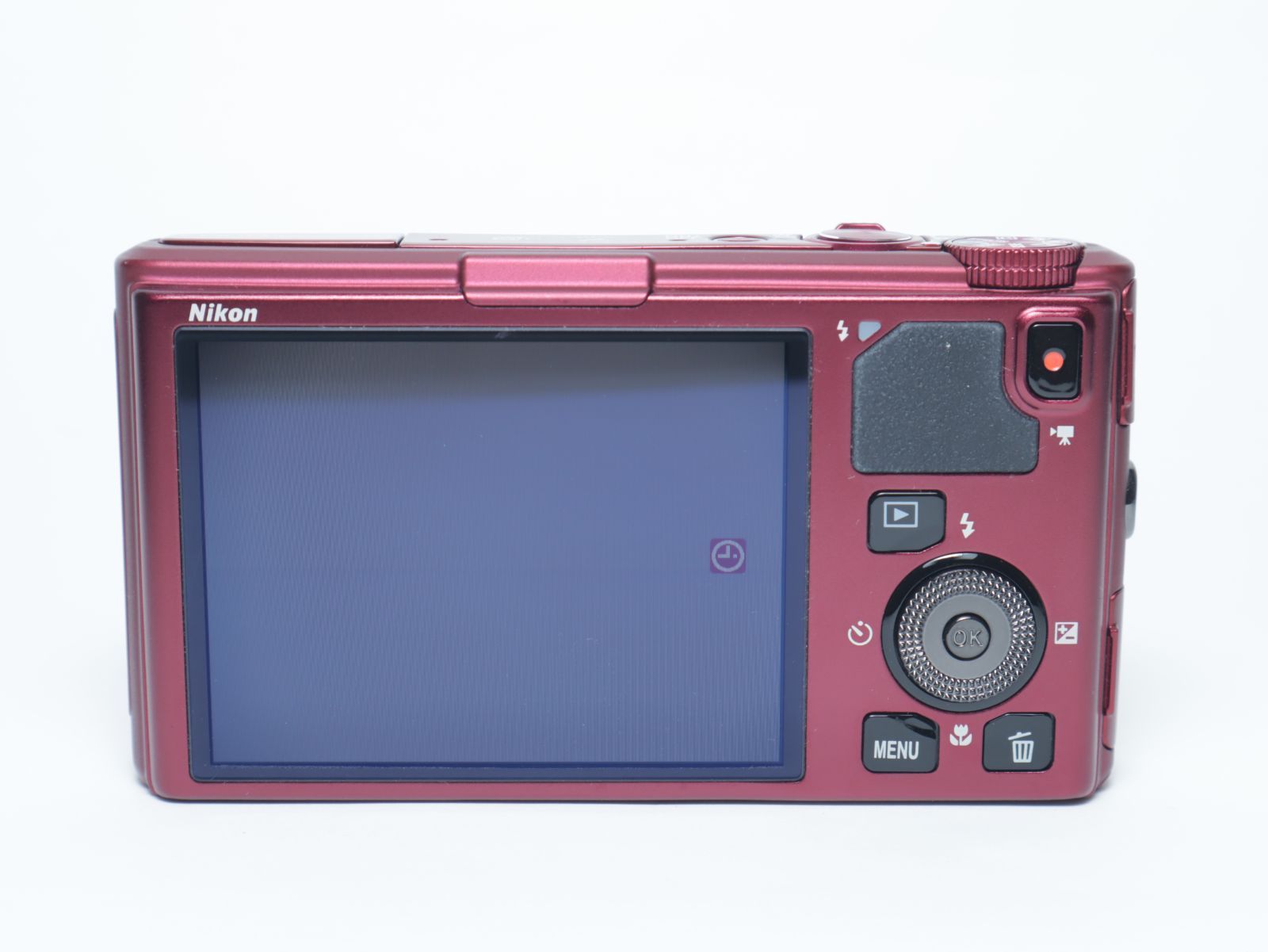 1034□美品□ Nikonニコン Nikon デジタルカメラ COOLPIX S9500 レッド