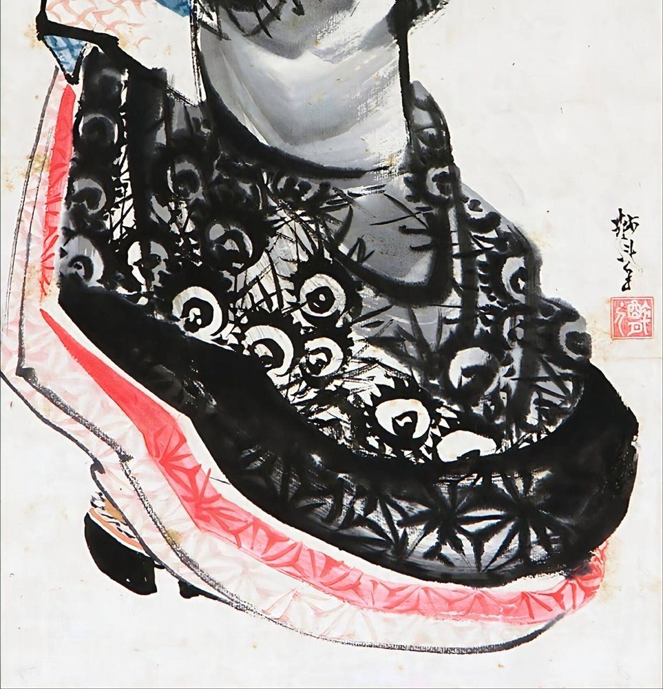 葛飾北斎 花魁 印刷 複製 ポスター 大サイズ 浮世絵 美人画 日本画