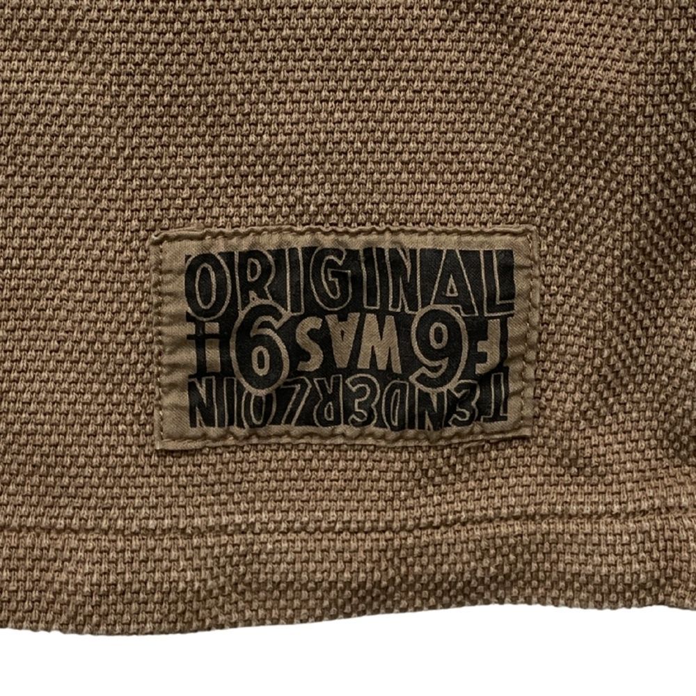 TENDERLOIN テンダーロイン MOSS STITCH POLO ス ステッチ バックロゴ