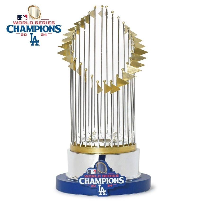 ドジャース ワールドシリーズ チャンピオン トロフィー 2024 MLB 公式