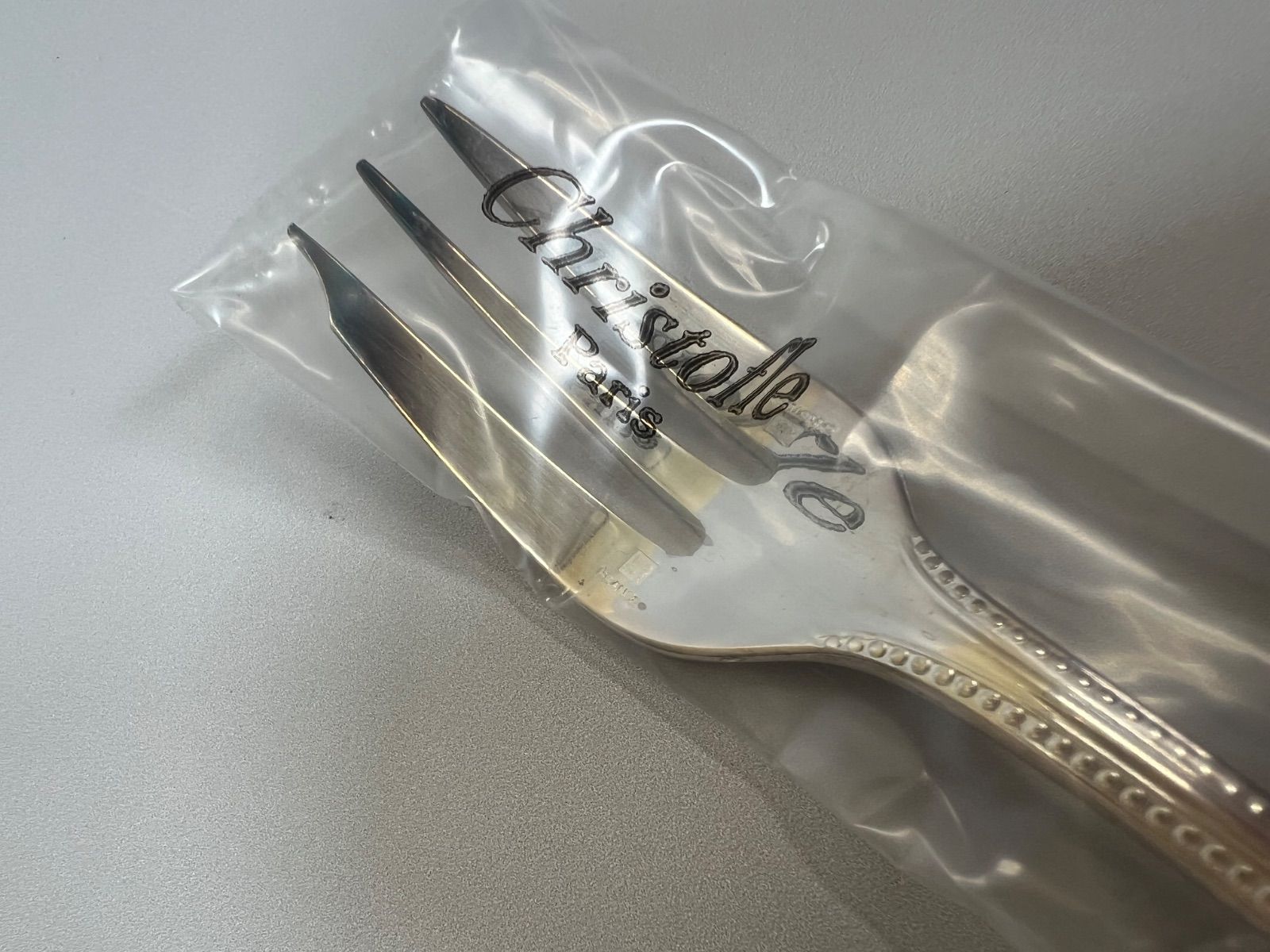 Christofle 未使用 クリストフル フォーク 4本セット - メルカリ