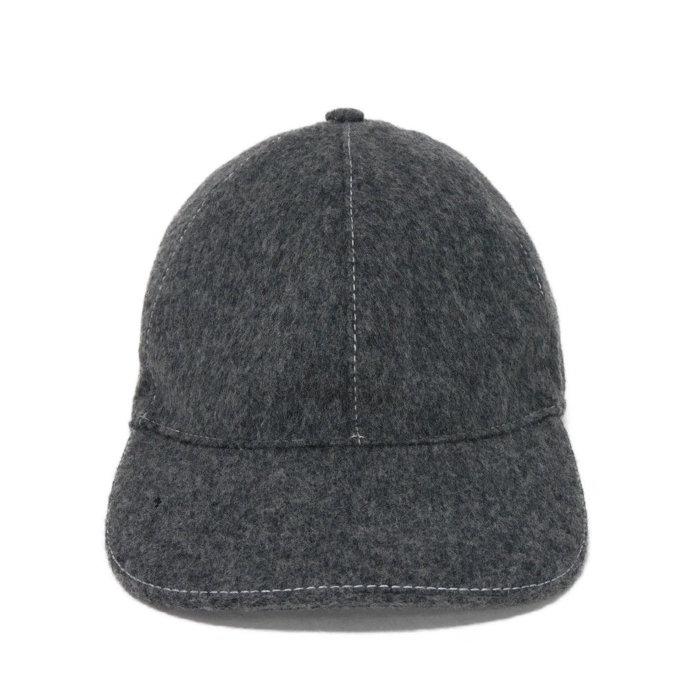 GUCCI グッチ インターロッキングG フェルト ベースボール キャップ M