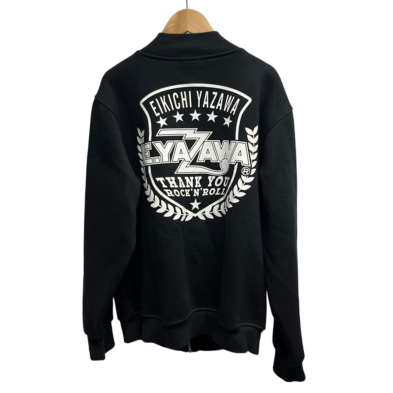 レア 希少 E.YAZAWA 矢沢永吉 ジップアップブルゾン スウェット グッズ